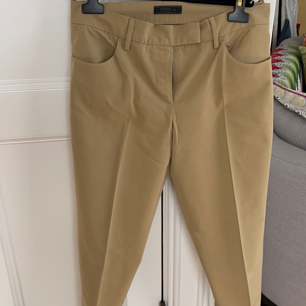 Prada nylon techno fabric pants